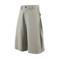 Inflation Texture Yarn Pattern Burr Edge Seven-point Scimitar Suit Shorts Texture Yarn Pattern Burr Edge