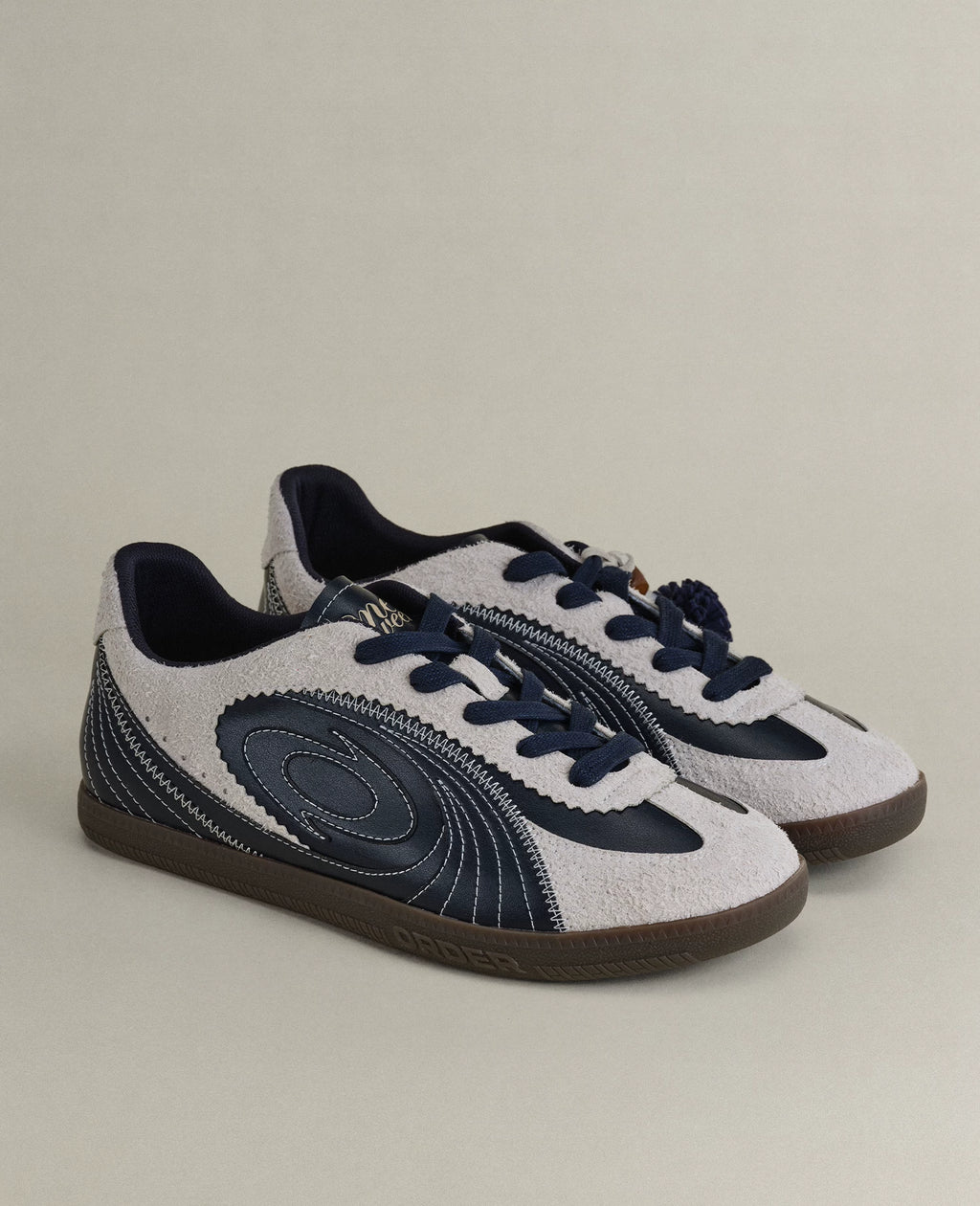 OLD ORDER Suede Thin Sole German Training Sneaker