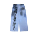 PAIKI Thorn Ink Splatter Baggy Sweatpants