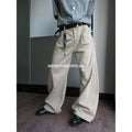 Seesfuture Vintage I-pleated Versatile Casual Pants
