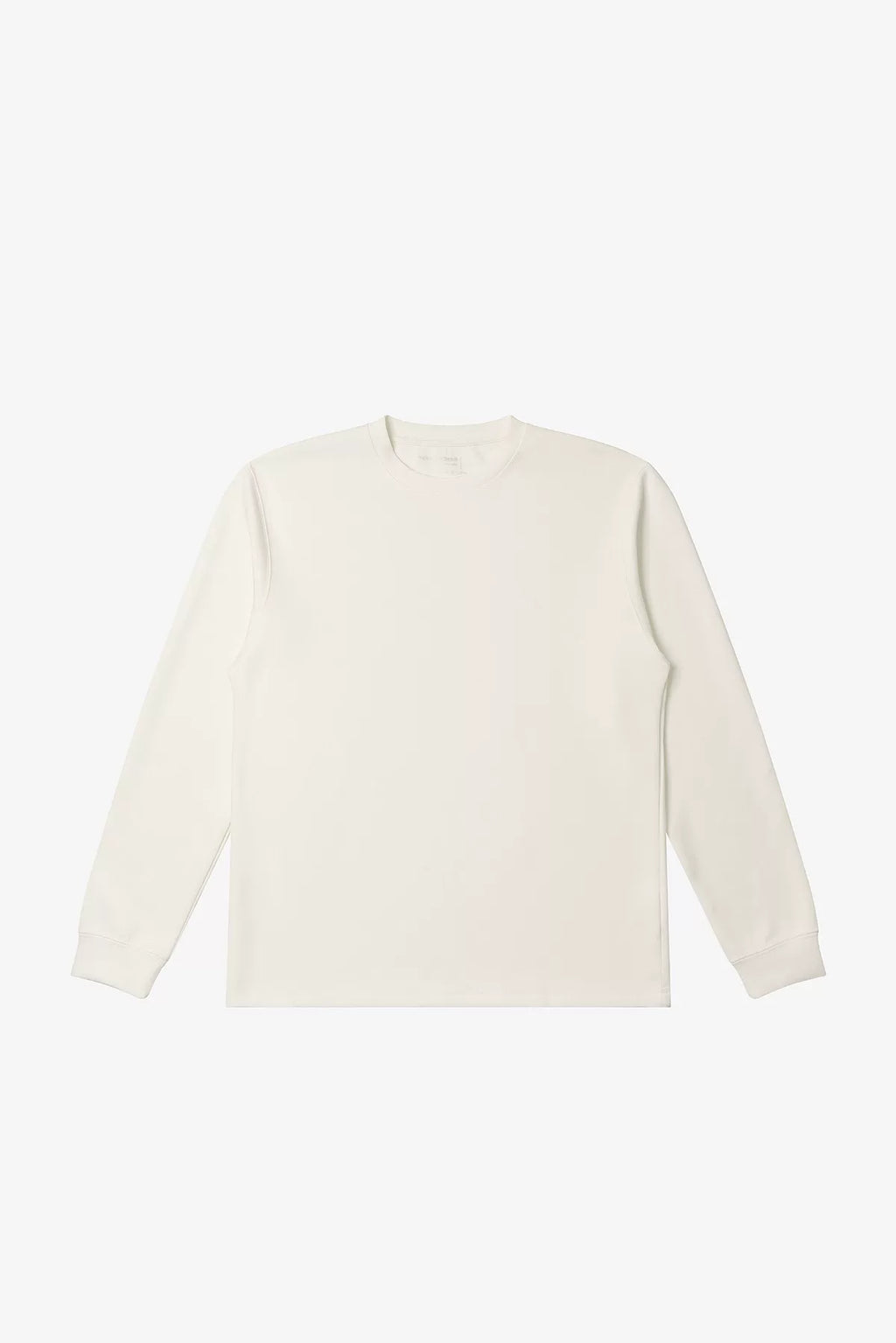 NO LOGO 330g Breathable Loose-Fit Long-Sleeve Tee