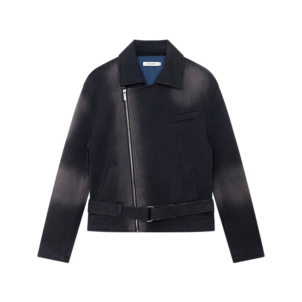 FUNKYFUN Lapel Terry Jacket
