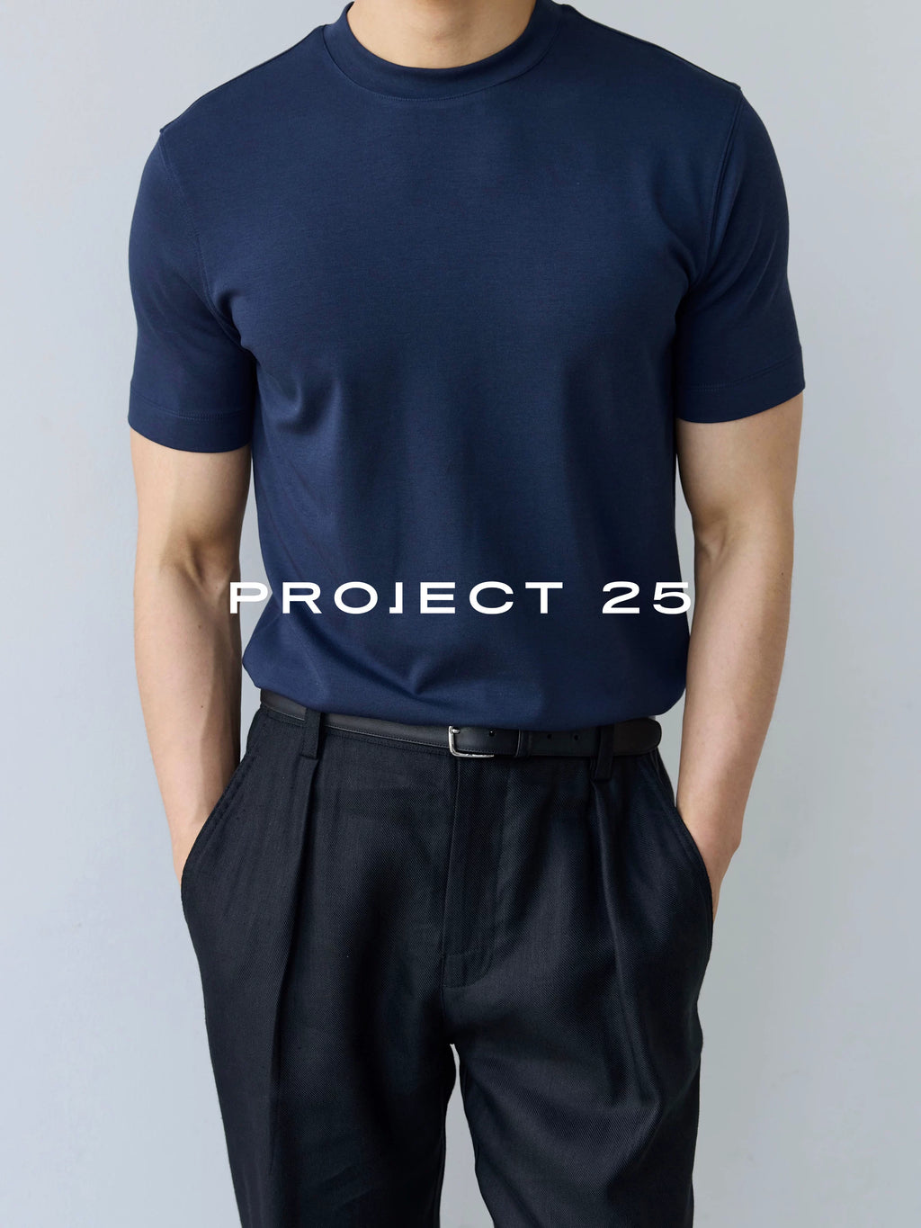 PROJECT 25 Cloud-Soft Regular-Fit Crew Neck Tee