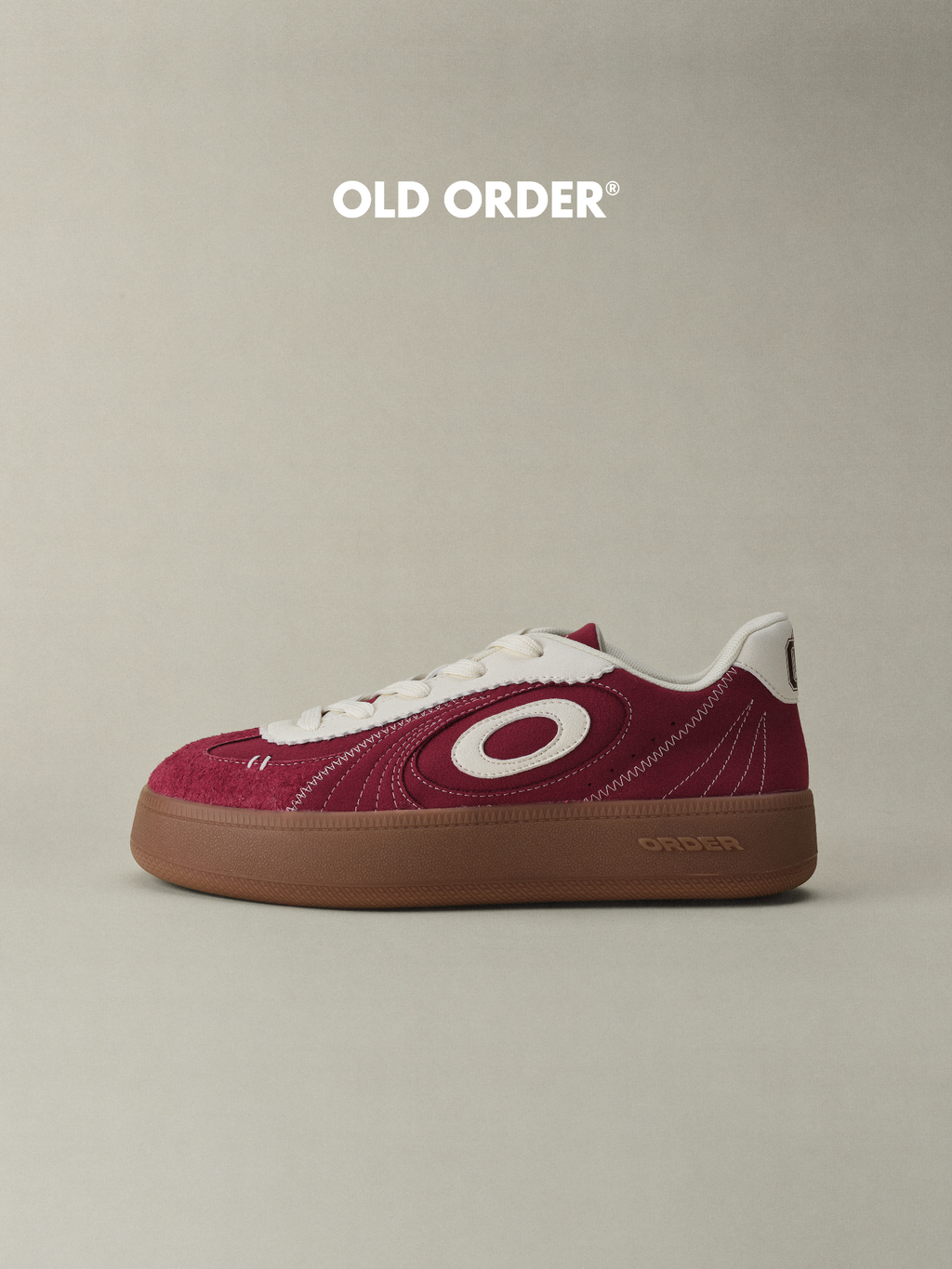 OLD ORDER Suede Thick Sole Retro Training Sneaker