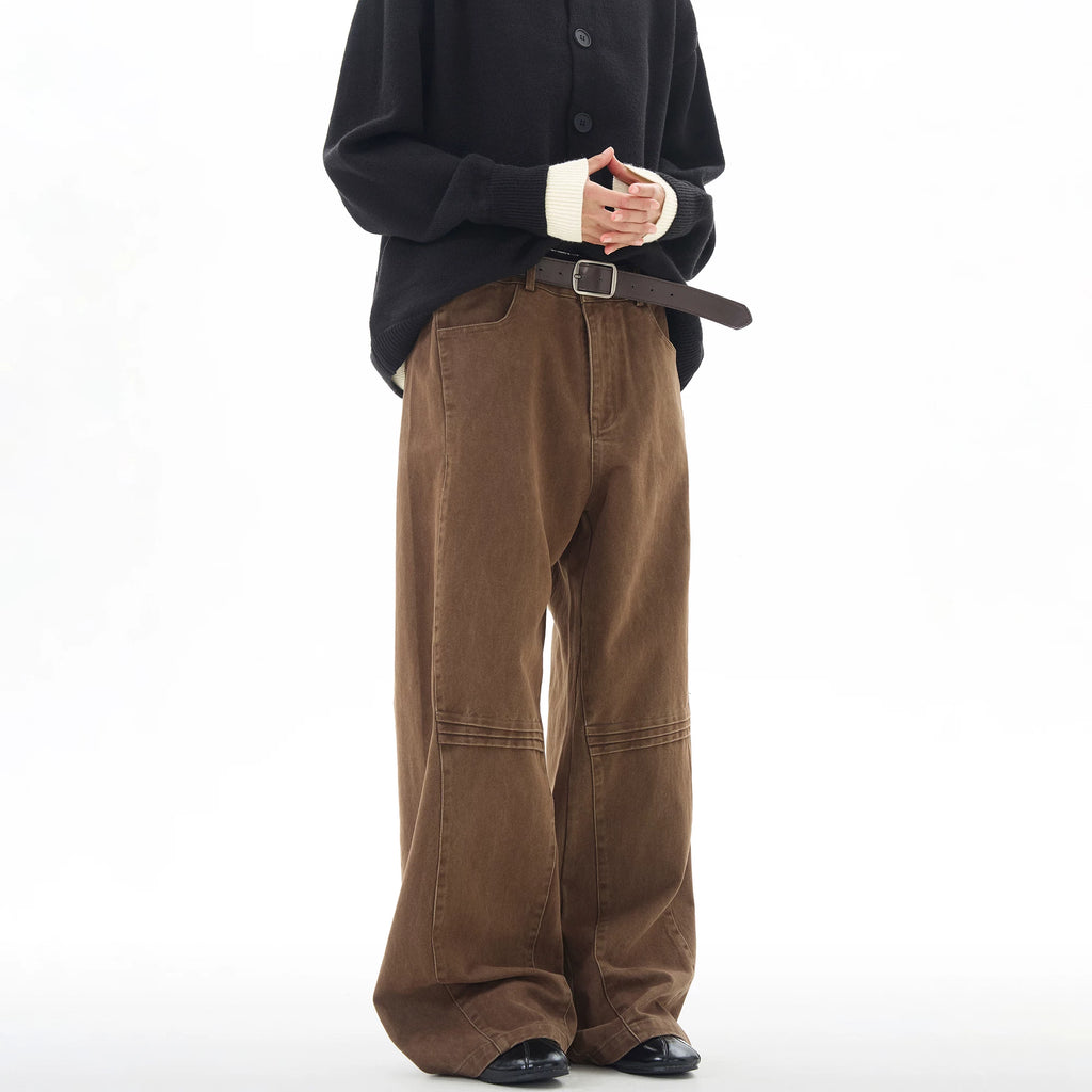 TRUQUEST Vintage Loose Straight Jeans