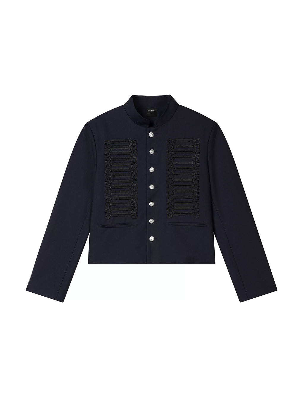 Lost Myself French Regency Stand Collar Padded Jacket