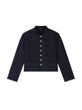 Lost Myself French Regency Stand Collar Padded Jacket
