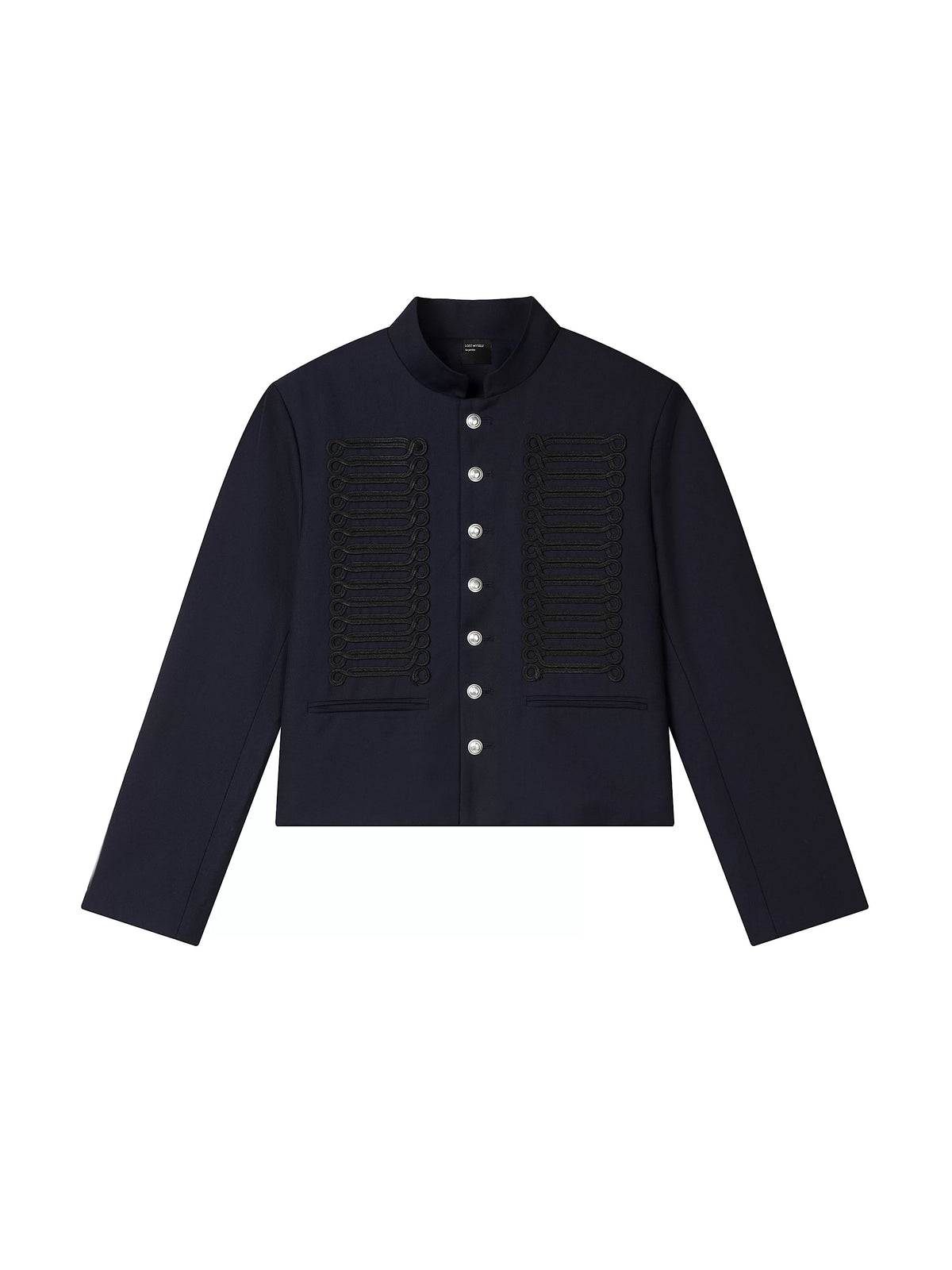 Lost Myself French Regency Stand Collar Padded Jacket