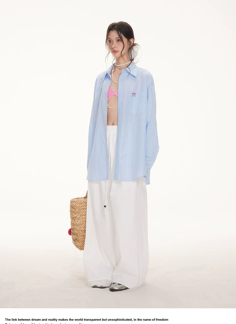 Imone Drawstring Lace Slacks