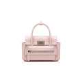 muva. Leather Zip-Top Square Crossbody Bag