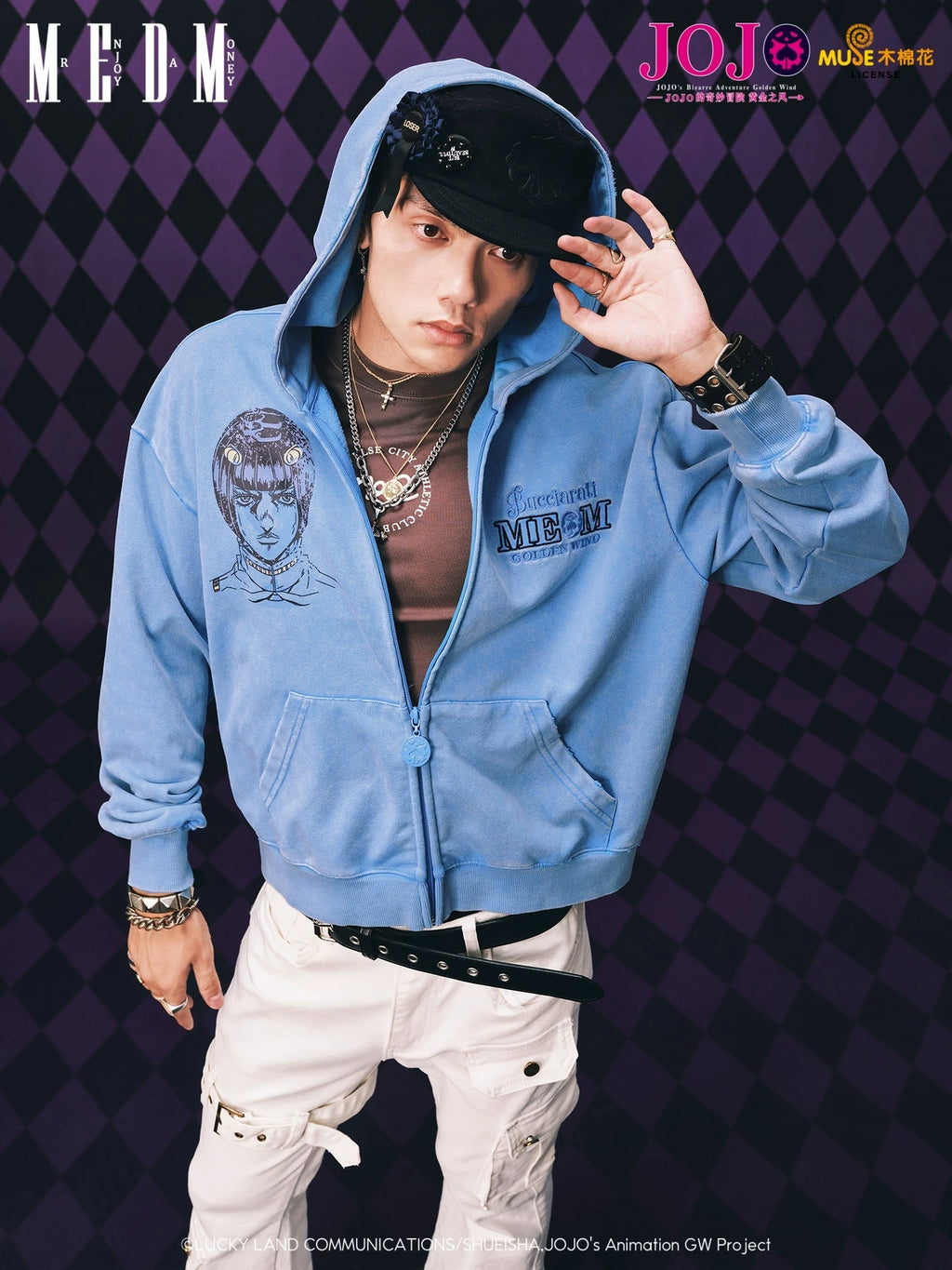 MEDM Casual Versatile Zip Hooded Sweater