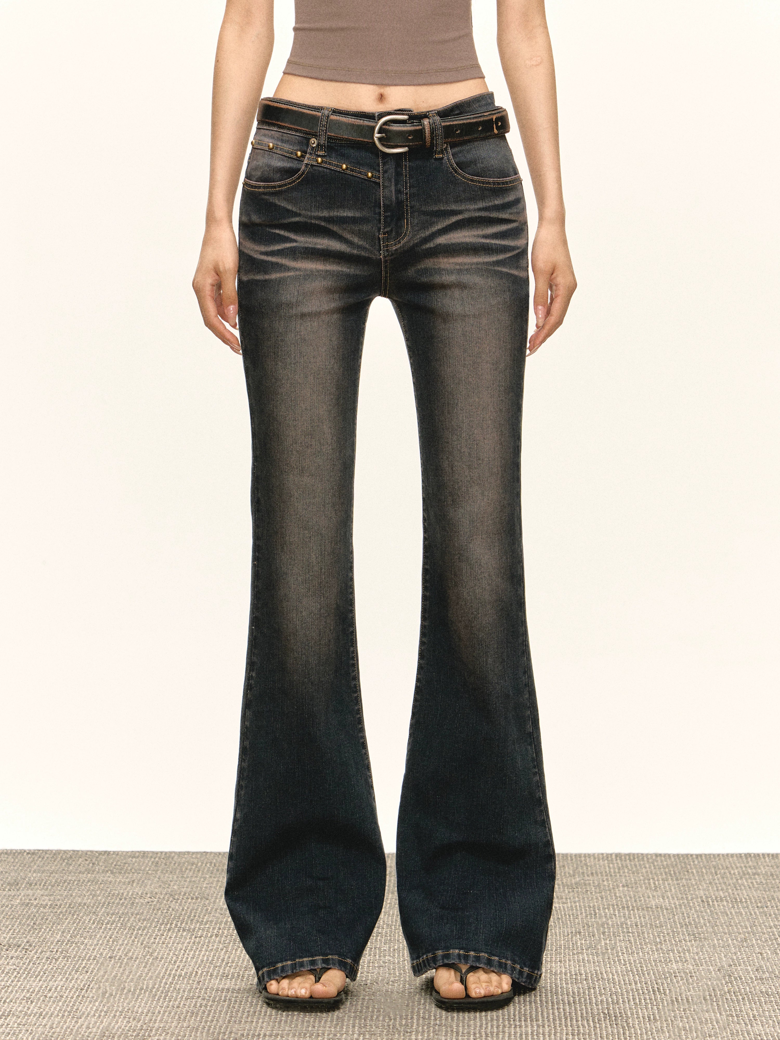 Ariseism Vintage Skinny Pull Jeans