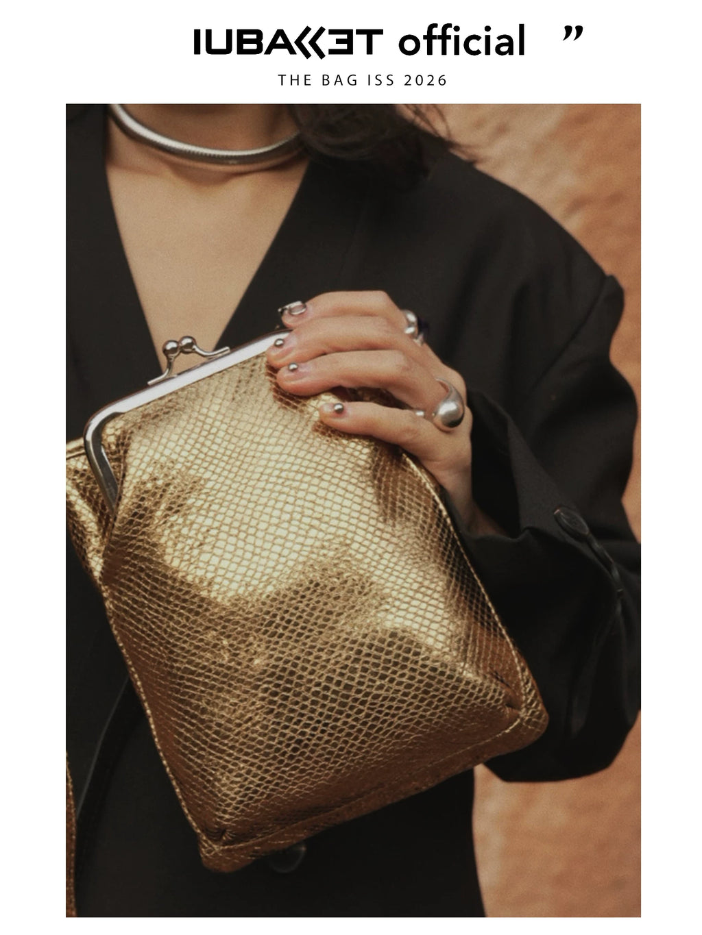 IUBALLET Polka Dot Mini Messenger Bag