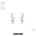SUMIYAKI Sterling Silver Pearl Stud Earrings