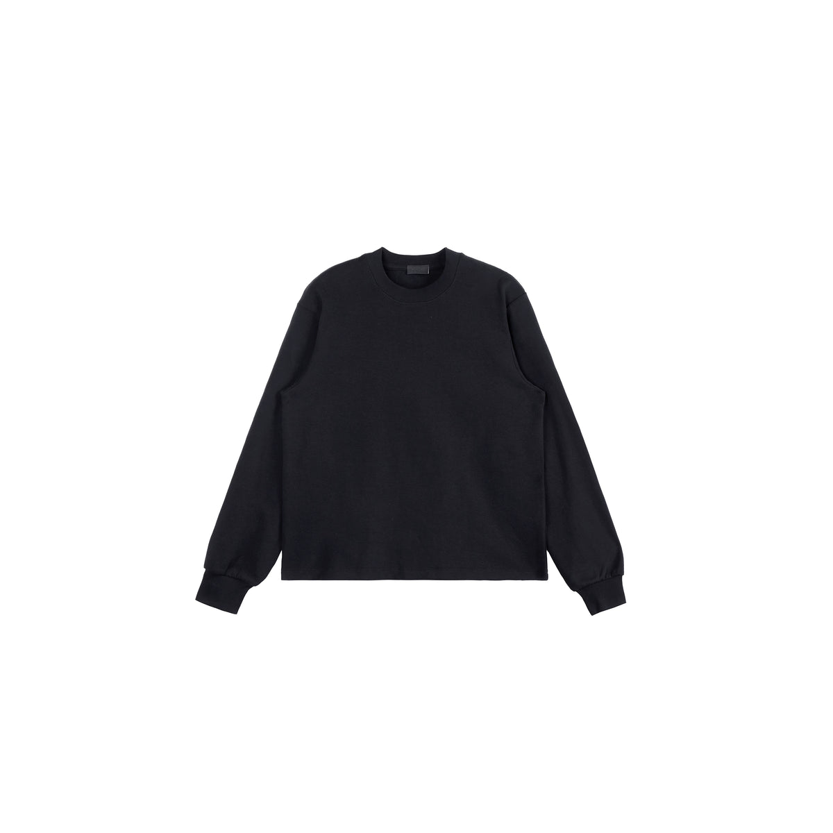 PLUS NO LOGO Thermal Brushed Fleece Relaxed Long-Sleeve Tee