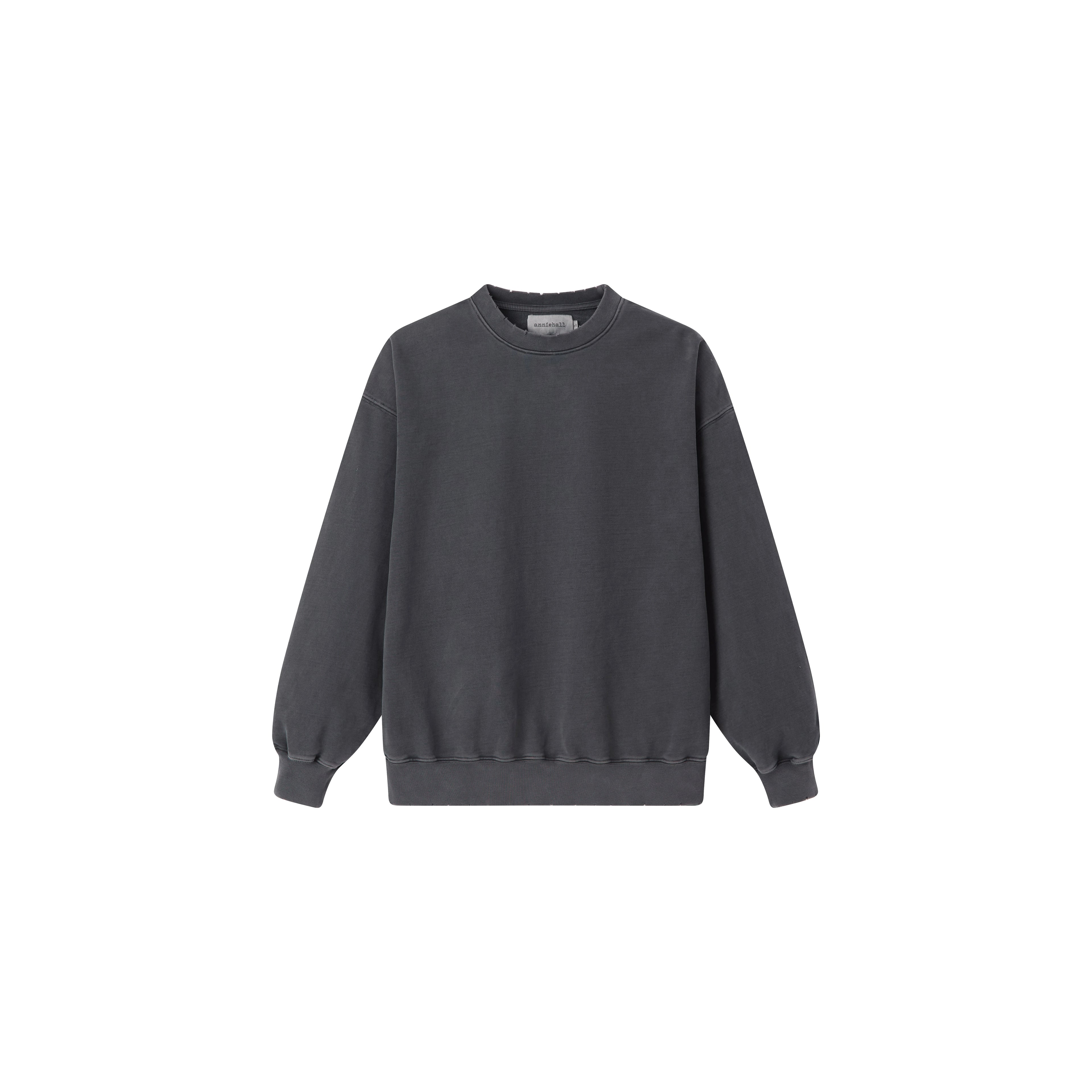 Anniehall Crew Neck Destroy Made Old Sweater