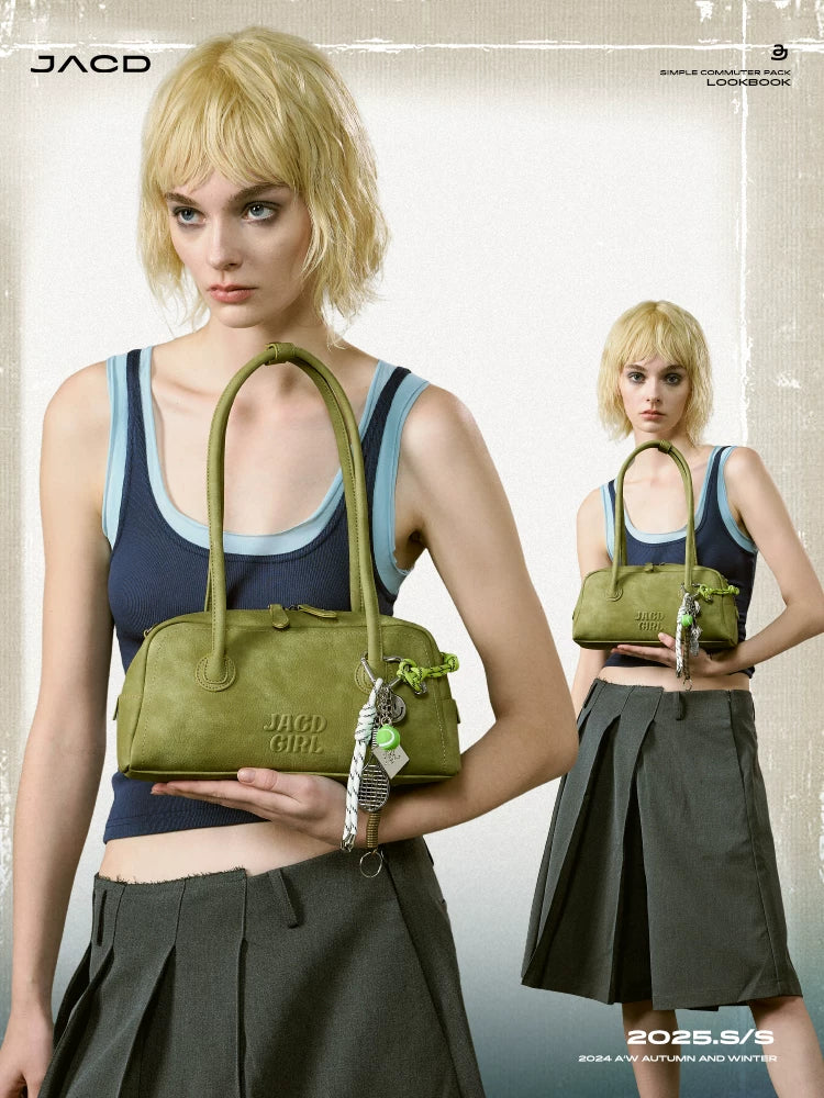 JACD Multi-color Portable Shoulder Baguette Bag Underarm Bag