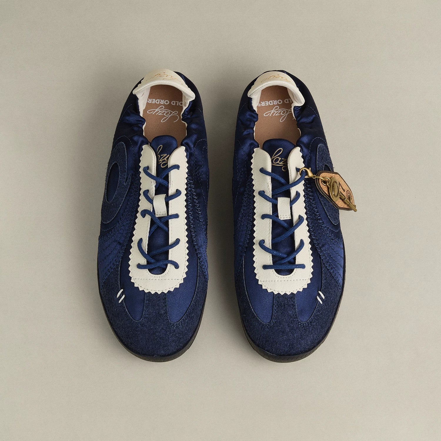 OLD ORDER Leather Lace-Up Training Sneaker