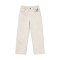 Madden Vintage White Wide Leg Jeans