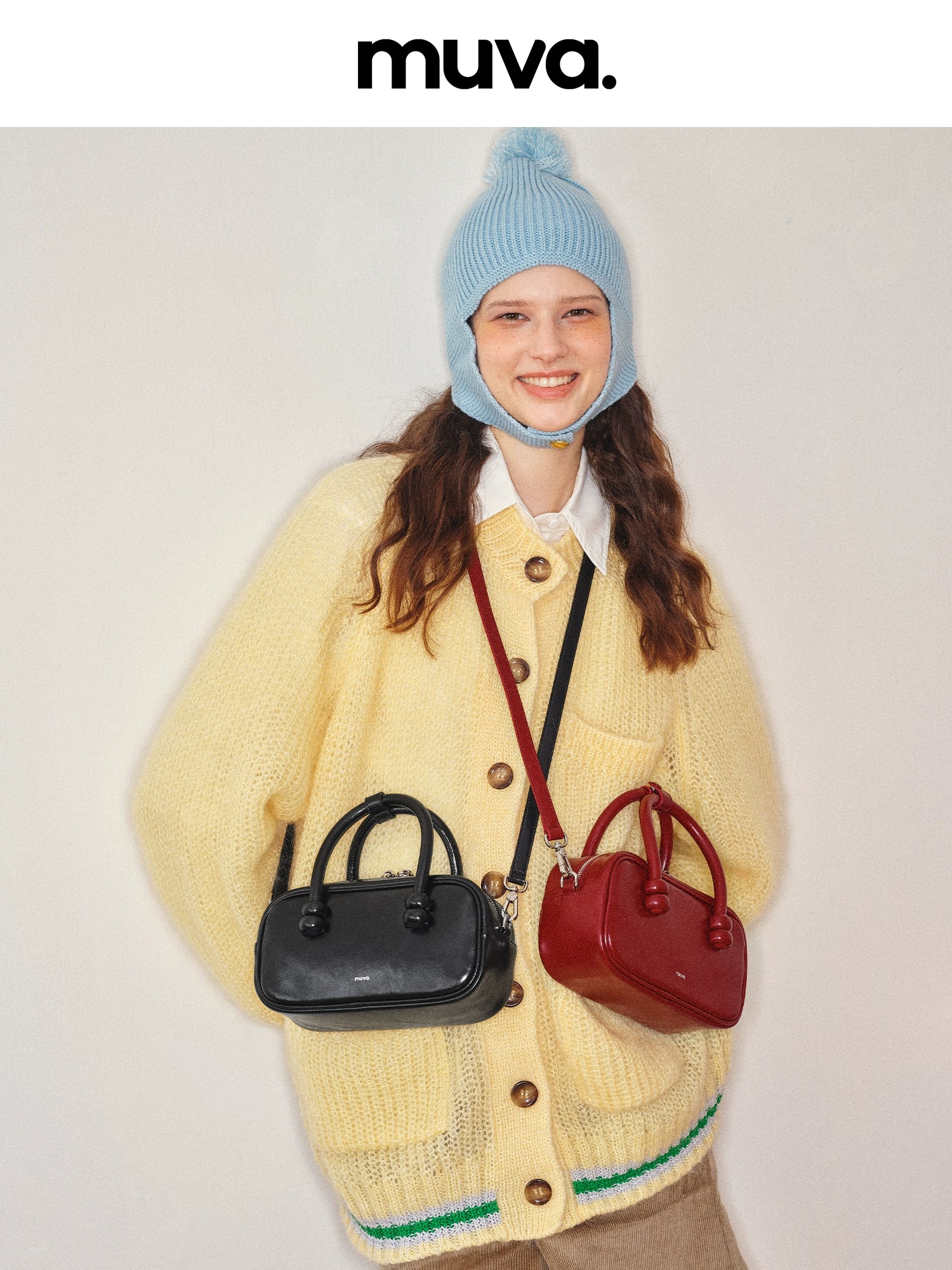 MUVA Commuter Leather Messenger Bag