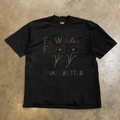 UPUPXIA  Loose Versatile Crew Neck Tee