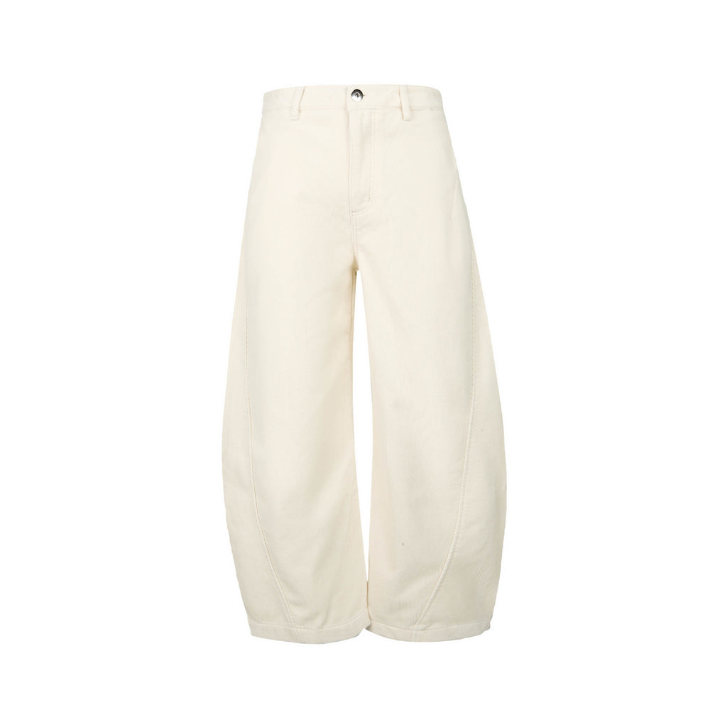 EME Retro Corduroy Fleece Thermal Slacks