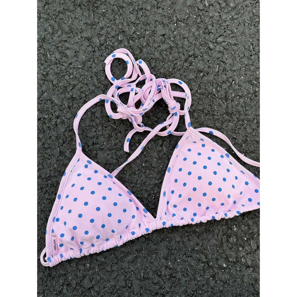 Kasugano TOO Plaid Star Triangle Bra