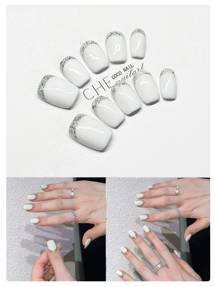 CoCo Handmade Blush Ombre Short Nails