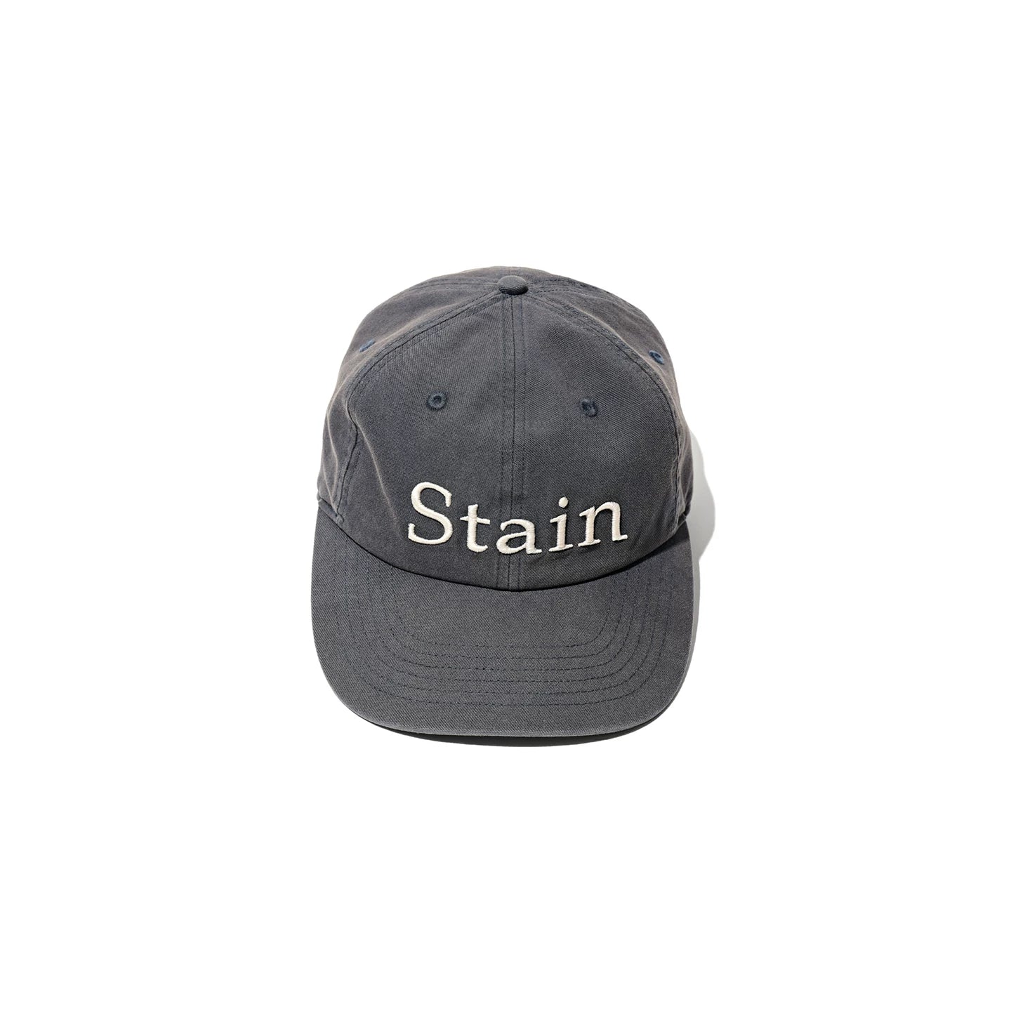 PARTIMENTO Washed Cotton Distressed Baseball Cap