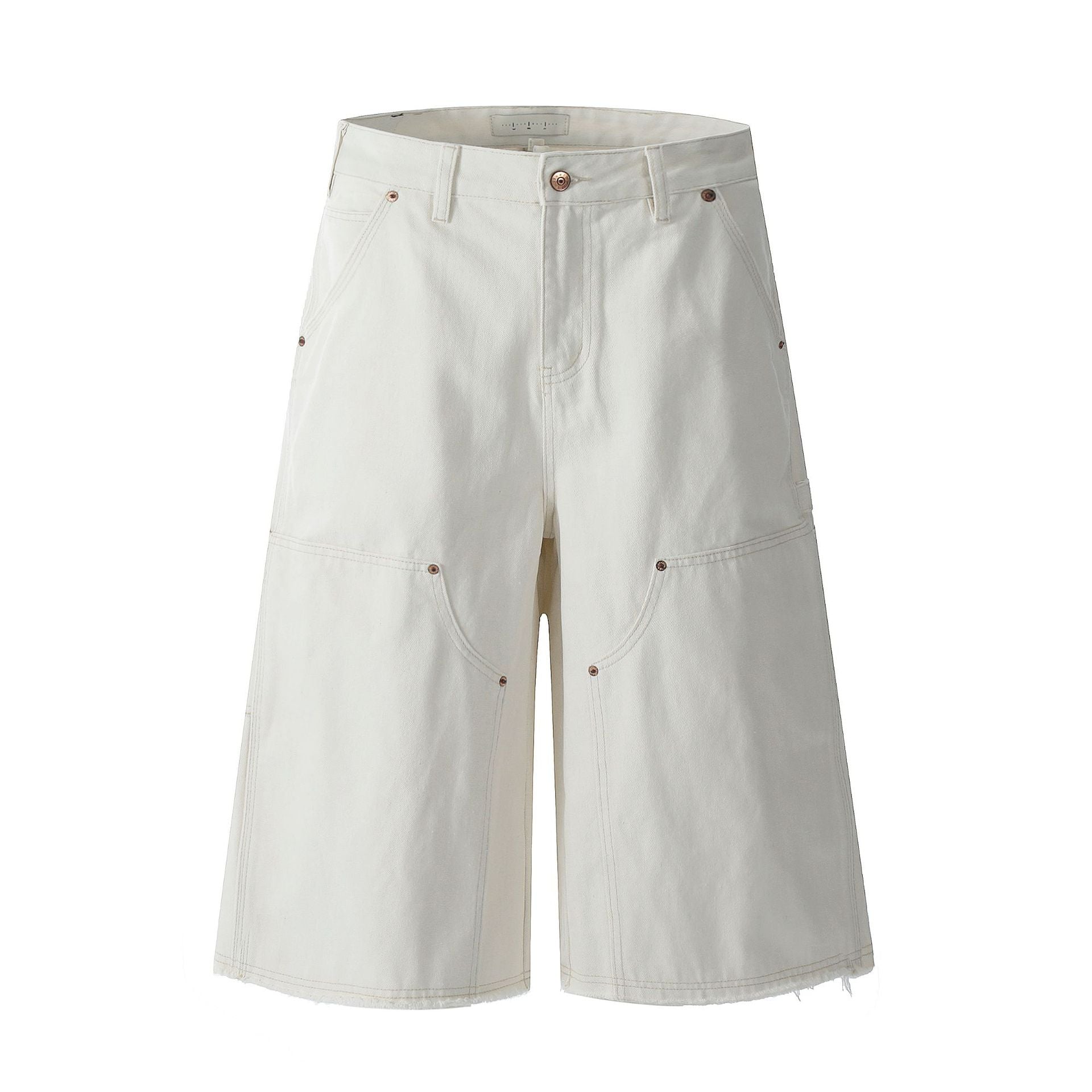 11KN Loose Casual Retro A-word Casual Tooling Shorts