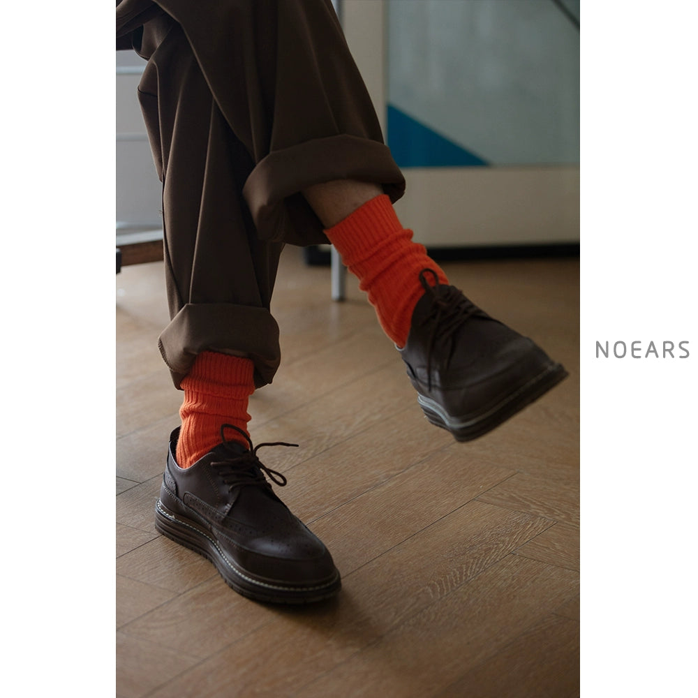 NOEARS Japanese Retro Thick Needle Knitted Socks