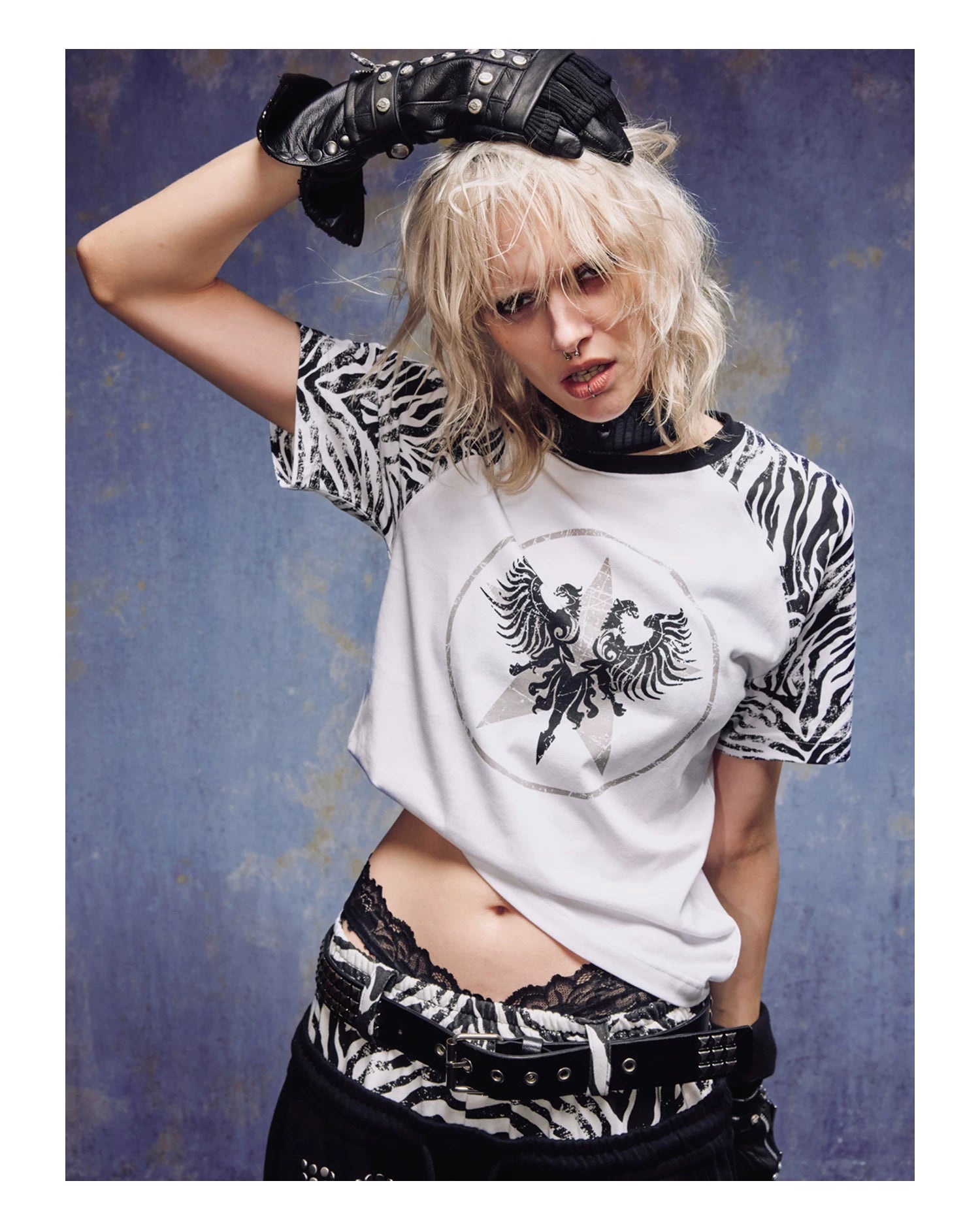 Yemanup Double-Headed Eagle 200g Breathable Slim Fit Tee