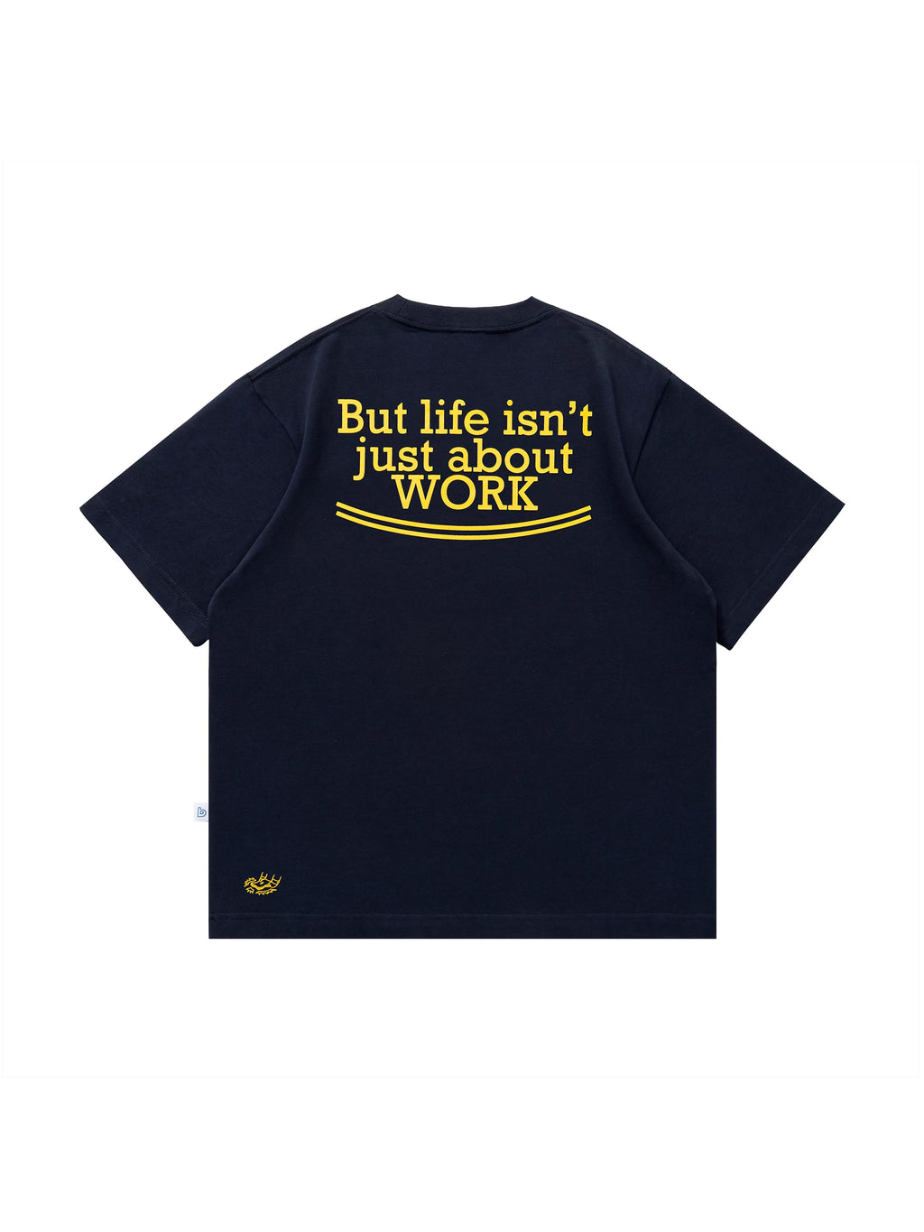 BENT IDEA Don't Wanna Work 260g Breathable Oversized Tee