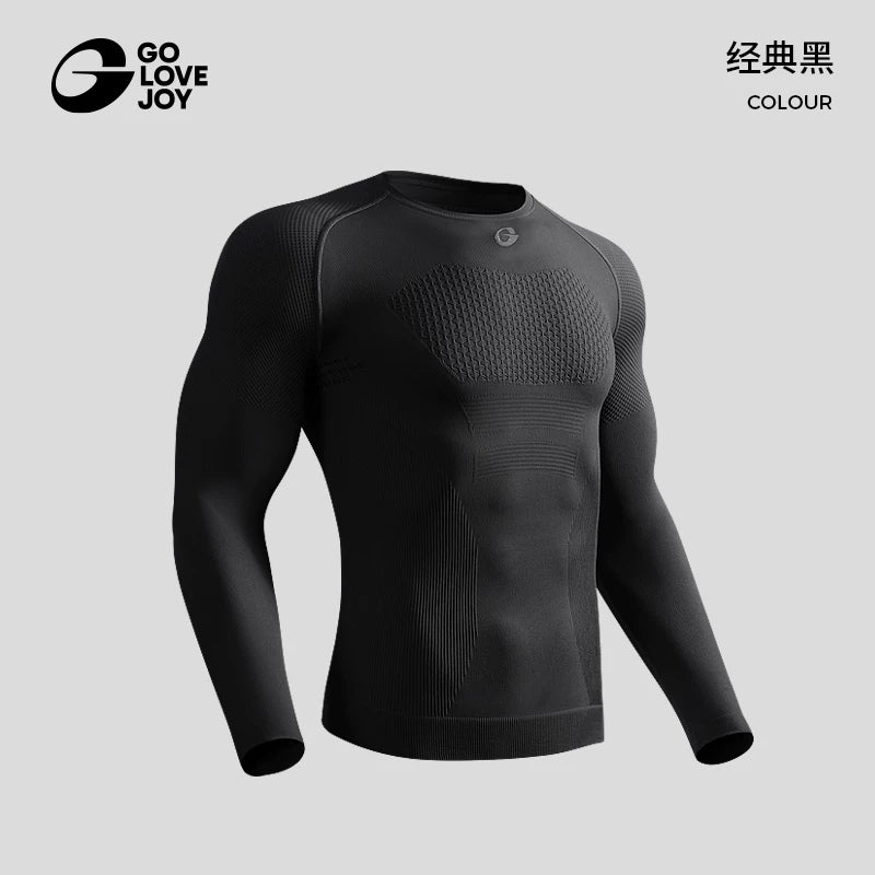 Golovejoy Quick Drying Slim Fit Sports Long Sleeve