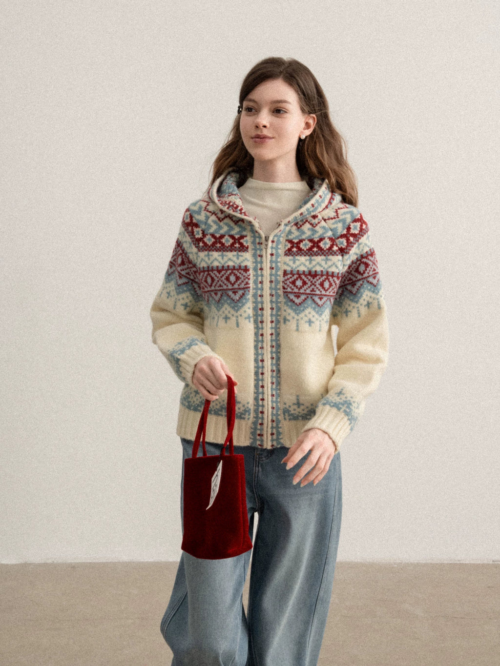 Cantonstory Vintage Loose Skinny Thickened Jacket