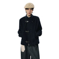 Sameuoo Micro Loose Short Hem Micro Jacket