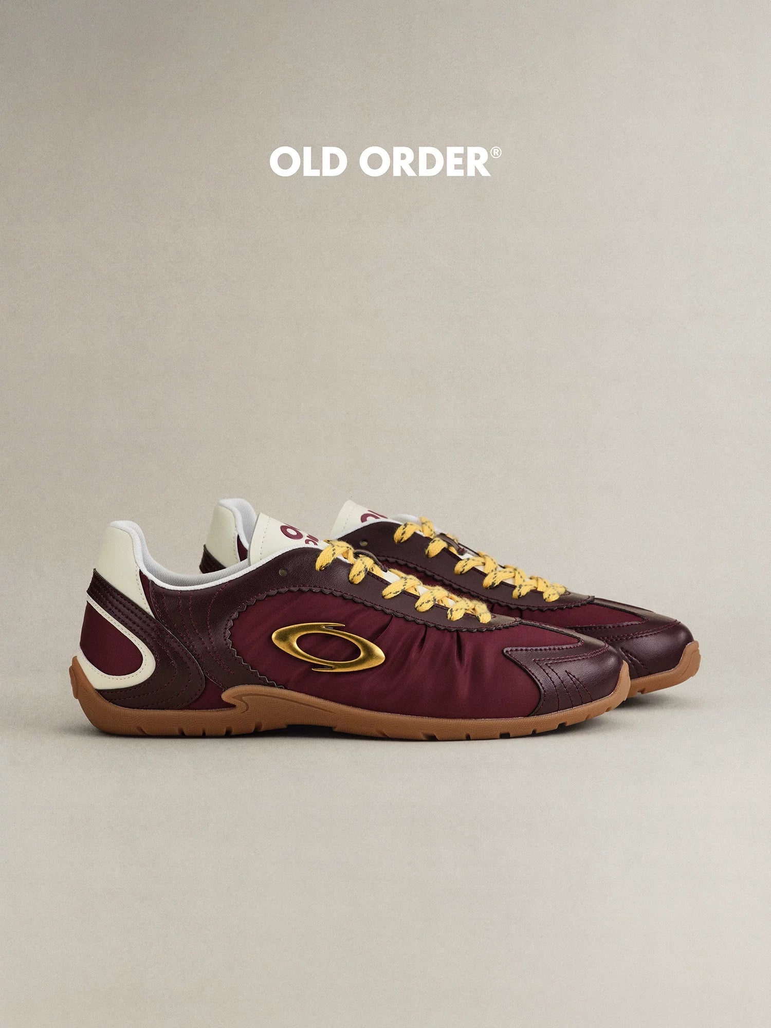 OLD ORDER Burgundy Red Vintage German Trainer