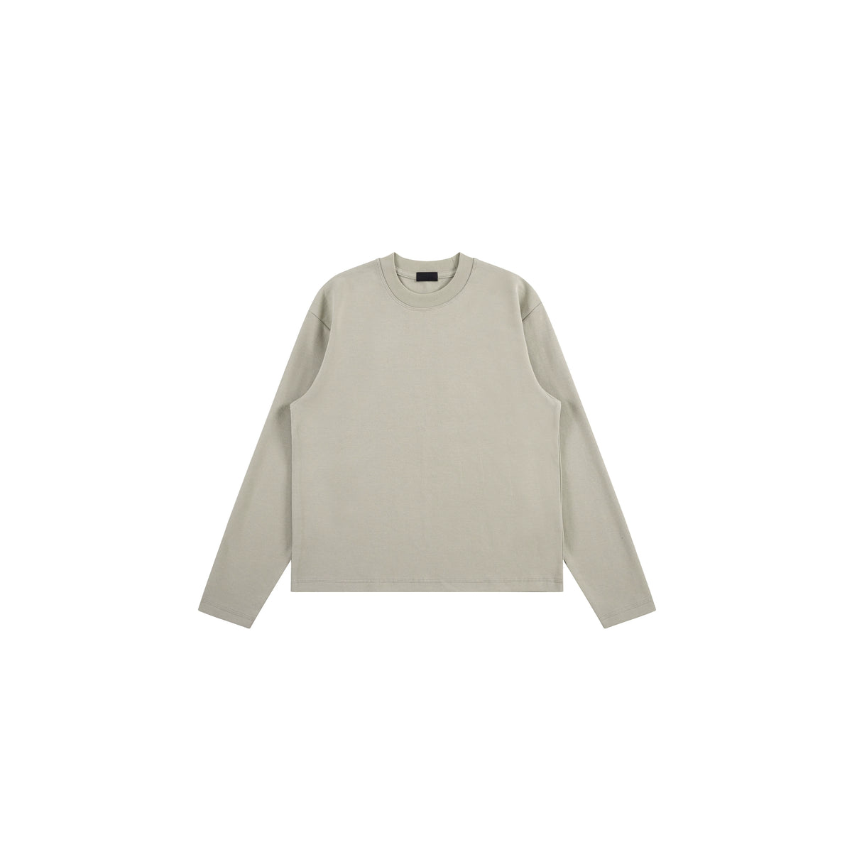 PLUS NO LOGO Thermal Brushed Fleece Relaxed Long-Sleeve Tee