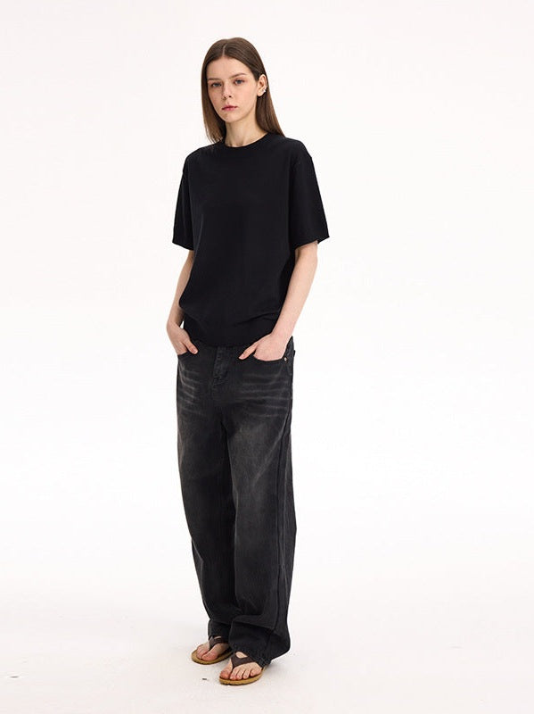 UNF Old Money Fengfani Australian Velvet Knitted Tee