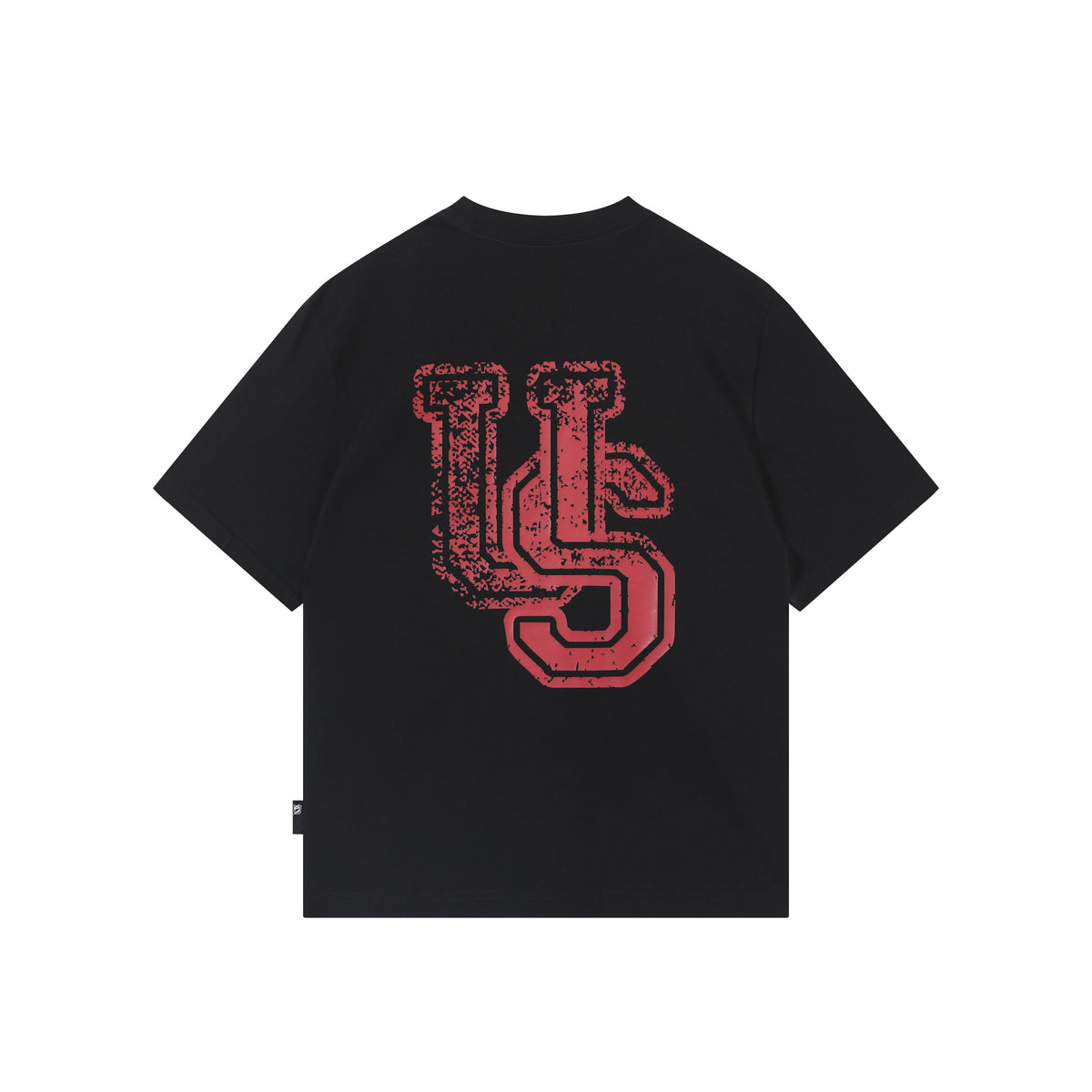 UNITED STREETZ US Logo 260g Breathable Loose Tee