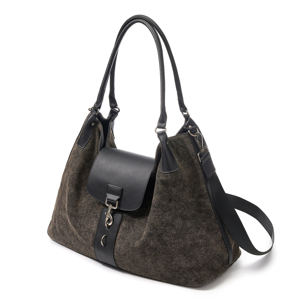 Yadamui Yawei Moss Rock Brown Old Canvas Tote Bag