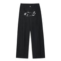 MEDM Vertigo Bear Embroidered Loose Jeans