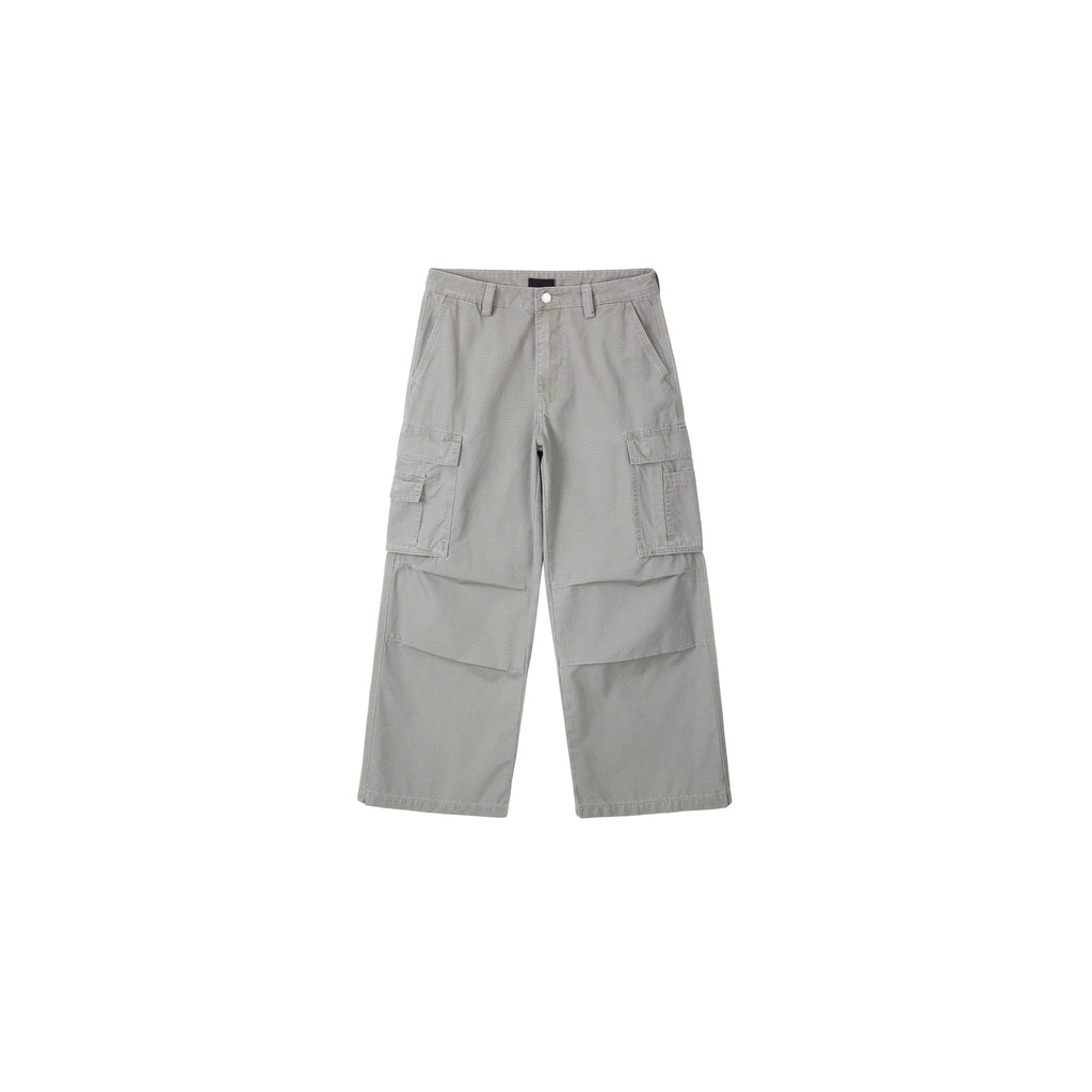 PLUS NO LOGO Washed Cargo Wide-Leg Pants