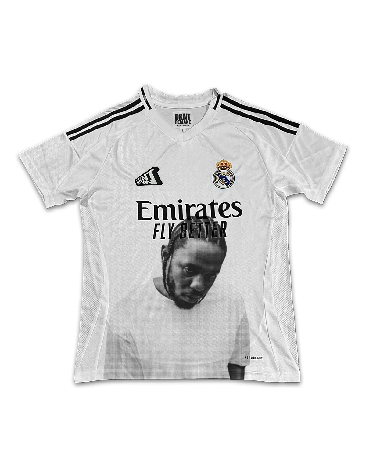 KANYE Casual Portrait Print Tee