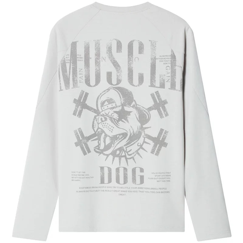 MuscleDog Dog 260g Cool-Touch Loose Long-Sleeve Sweatshirt
