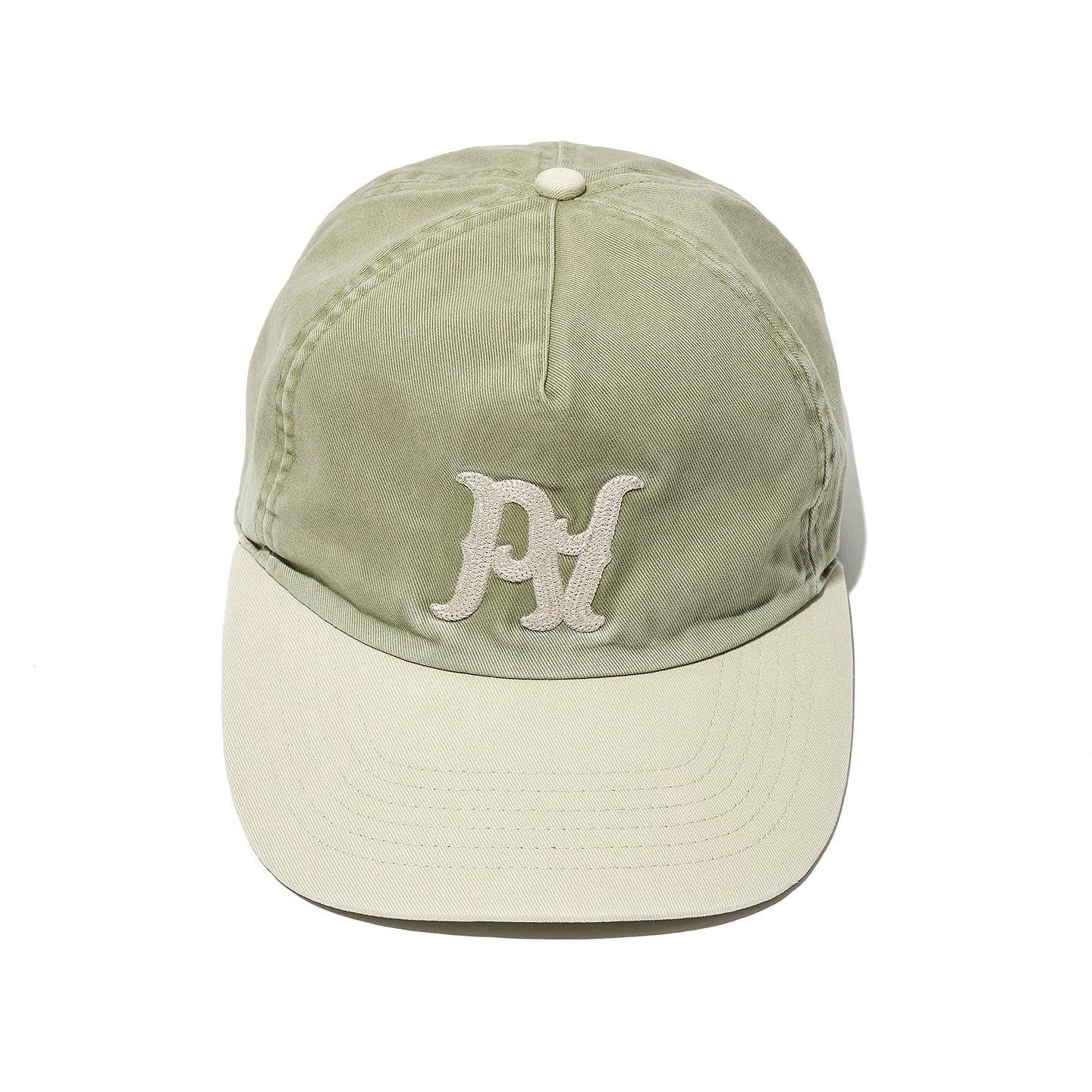 PARTIMENTO Vintage Washed Embroidered Baseball Cap