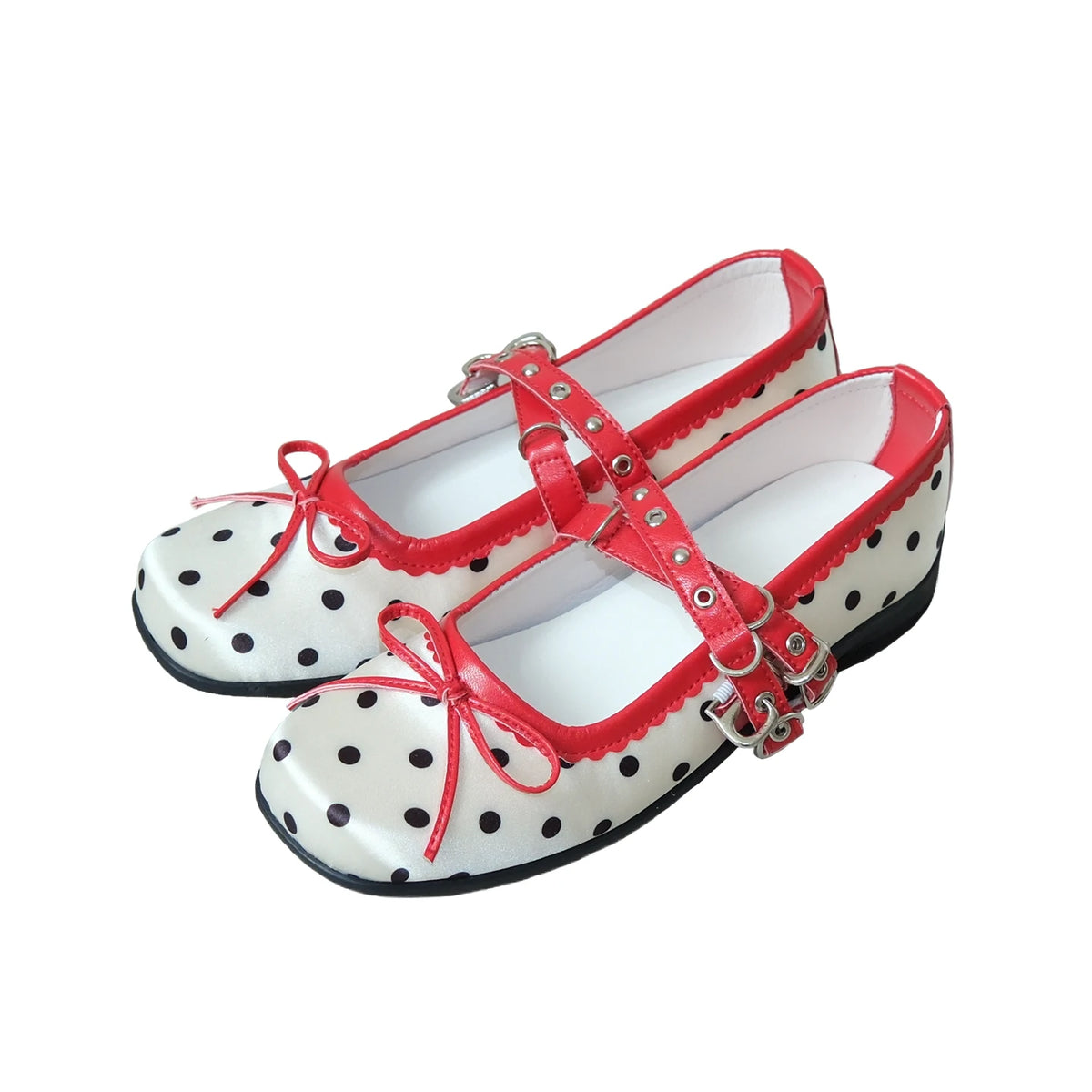 Mooreyu Satin Bow Ballet Flat