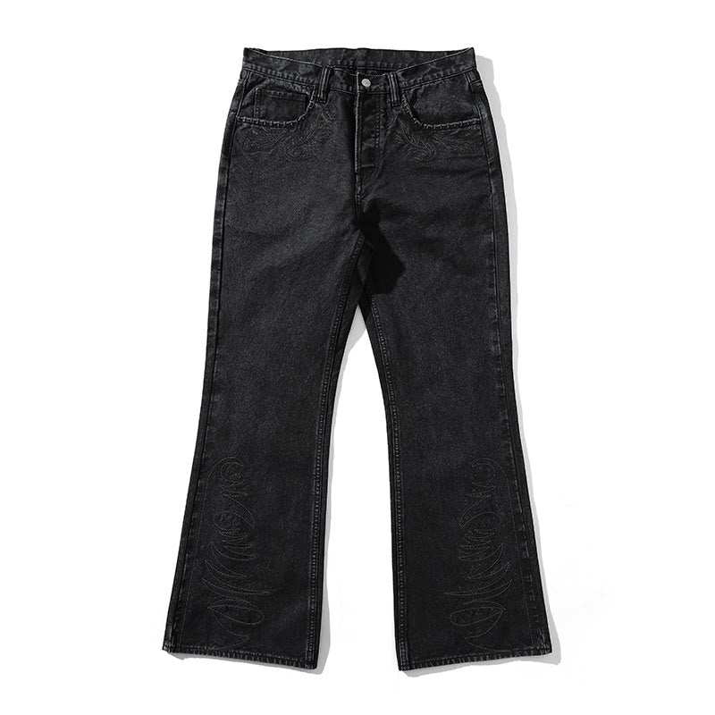 Mbbcar Western Series 13.6oz Flared Jeans
