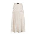 AnnoMundi Asymmetrical A-Line High-Waist Midi Skirt