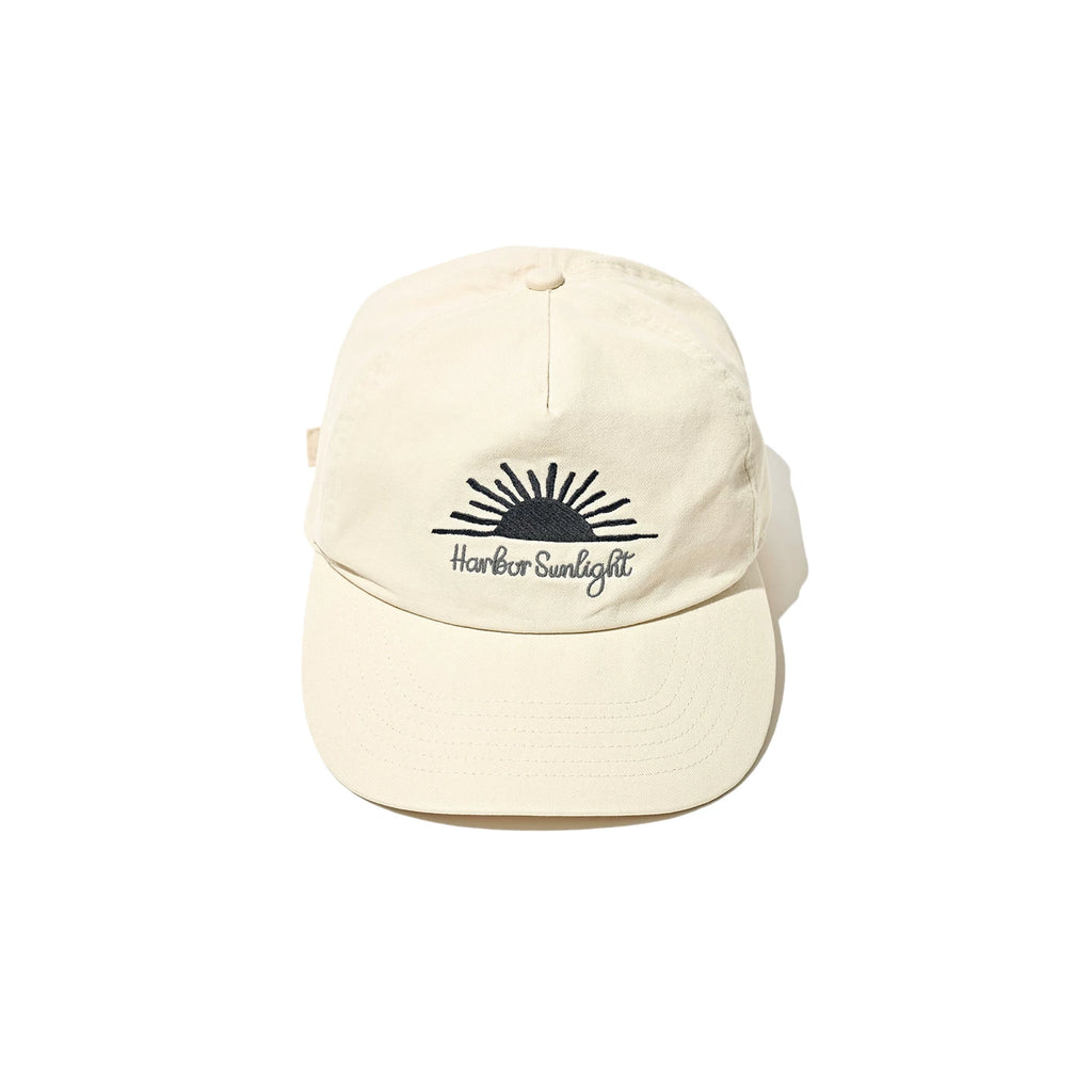 PARTIMENTO Vintage Washed Cotton -Panel Baseball Cap